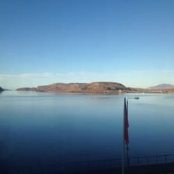 Scottish Youth Hostels - View from my bedroom window in the morning