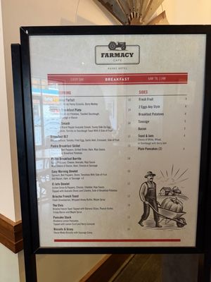 Menu photo 1 Farmacy Bakersfield, CA