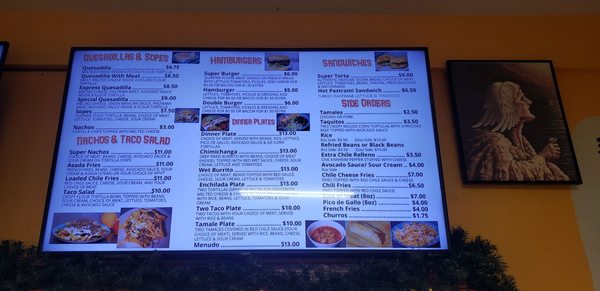 Menu photo 1 Super Burrito Express Portland, OR