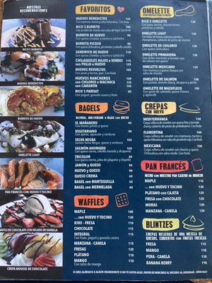 Menu photo 1 Rico´s Café Mazatlán, SIN