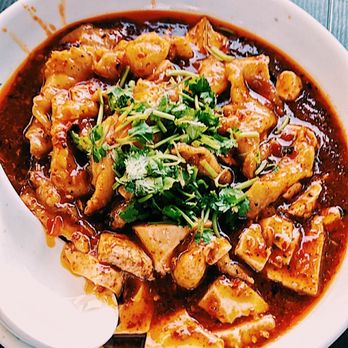 Fiery Shanghai - Spicy boiled fish with tofu - Shanghainese Near Me - Pleasanton, California Fiery Shanghai - Spicy boiled fish with tofu - Shanghainese Near Me - Pleasanton, California