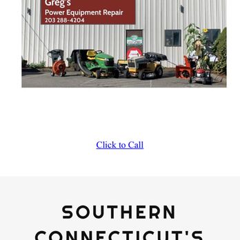 Greg's Power Equipment Repair - Farm Equipment Repair Near Me - Hamden, Connecticut Greg's Power Equipment Repair - Farm Equipment Repair Near Me - Hamden, Connecticut