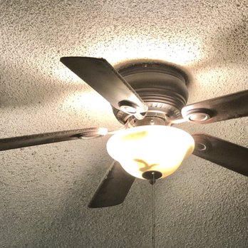 Oscars Mexican Restaurant - Fan blades have never been cleaned - Mexican Near Me - Redlands, California