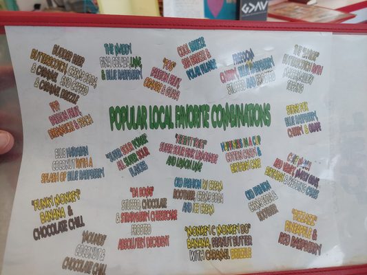 Menu photo 1 Oasis Shaved Ice Cocoa Beach, FL