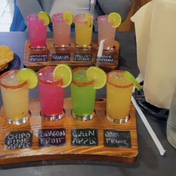 Birritaco - Margarita flights $18.95 - Tacos Near Me - Concord, North Carolina