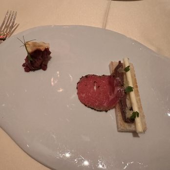 Acanto - I think I liked this... raw beef and cooked beef - Italian Near Me - Milan, Michigan