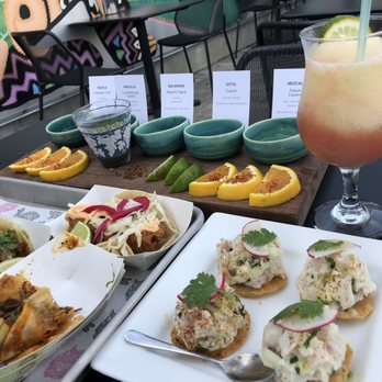 Centro - Tacos, Ceviche (4 chips), mezcal slushy and agave flight. - Cocktail Bars Near Me - Minneapolis, Minnesota Centro - Tacos, Ceviche (4 chips), mezcal slushy and agave flight. - Cocktail Bars Near Me - Minneapolis, Minnesota