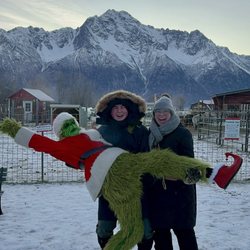 Reindeer Farm - Pioneer peak and the grinch.