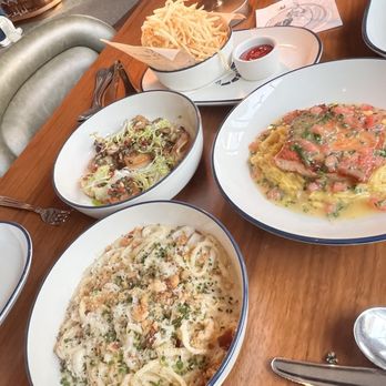 Even Coast - Scallops, bucatini, salmon - Seafood Near Me - Dallas, Texas Even Coast - Scallops, bucatini, salmon - Seafood Near Me - Dallas, Texas