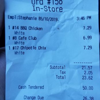Pickleman's Gourmet Cafe - Receipt - Salad Near Me - Rogers, Arkansas Pickleman's Gourmet Cafe - Receipt - Salad Near Me - Rogers, Arkansas