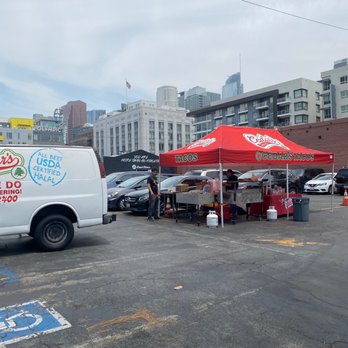 Cedars Tacos - a food stand in a parking lot - Food Stands Near Me - Bell, California Cedars Tacos - a food stand in a parking lot - Food Stands Near Me - Bell, California