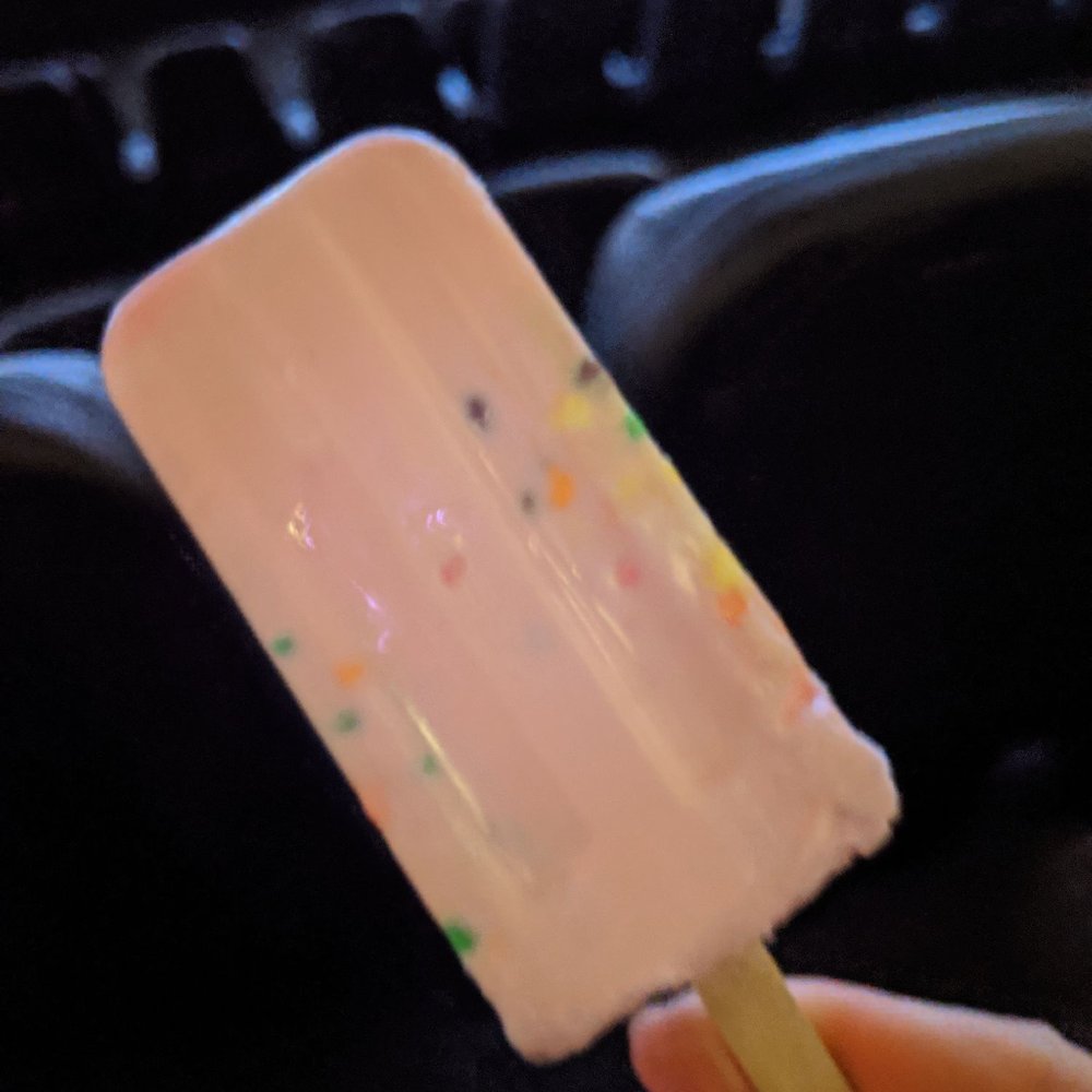 Melt - Cotton candy and Nerds frozen yogurt popsicle - Ice Cream & Frozen Yogurt Near Me - Etobicoke, Ontario