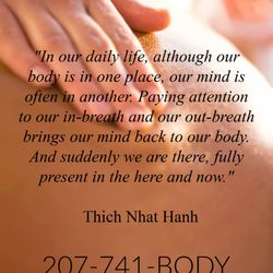 SOMA Massage and Wellness - Thich Nhat Hanh