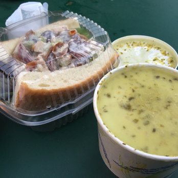 Soup's On - Cream of Brussels sprout and chicken salad sandwich - Vegetarian Near Me - Baltimore, Maryland Soup's On - Cream of Brussels sprout and chicken salad sandwich - Vegetarian Near Me - Baltimore, Maryland