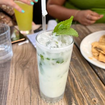 Cascalote Latin Bistro - Coconut Mojito - Latin American Near Me - New York, New York Cascalote Latin Bistro - Coconut Mojito - Latin American Near Me - New York, New York