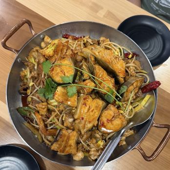 Qiwei Kitchen - Absolutely delicious! The seafood was fresh and the sauce was packed with flavor. - Chinese Near Me - Rowland Heights, California