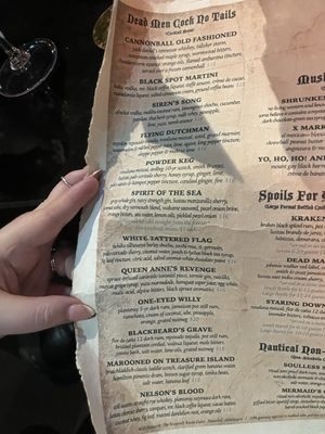 Menu photo 1 Shipwreck'd Pirate Bar Austin, TX Menu photo 1 Shipwreck'd Pirate Bar Austin, TX