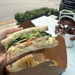 Chicken sandwich. So good!