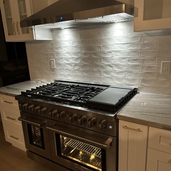 Barrington Construction And Remodeling - New countertops, cabinets, range and hood. - General Contractors Near Me Barrington Construction And Remodeling - New countertops, cabinets, range and hood. - General Contractors Near Me
