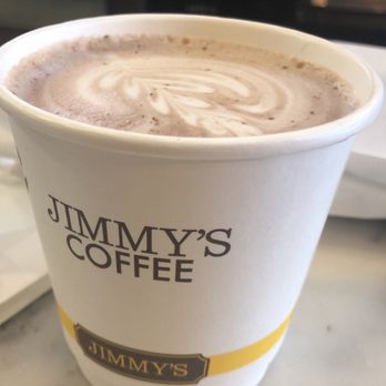 Jimmy's Coffee - a cup of hot chocolate - Cafes Near Me - Toronto, Ontario
