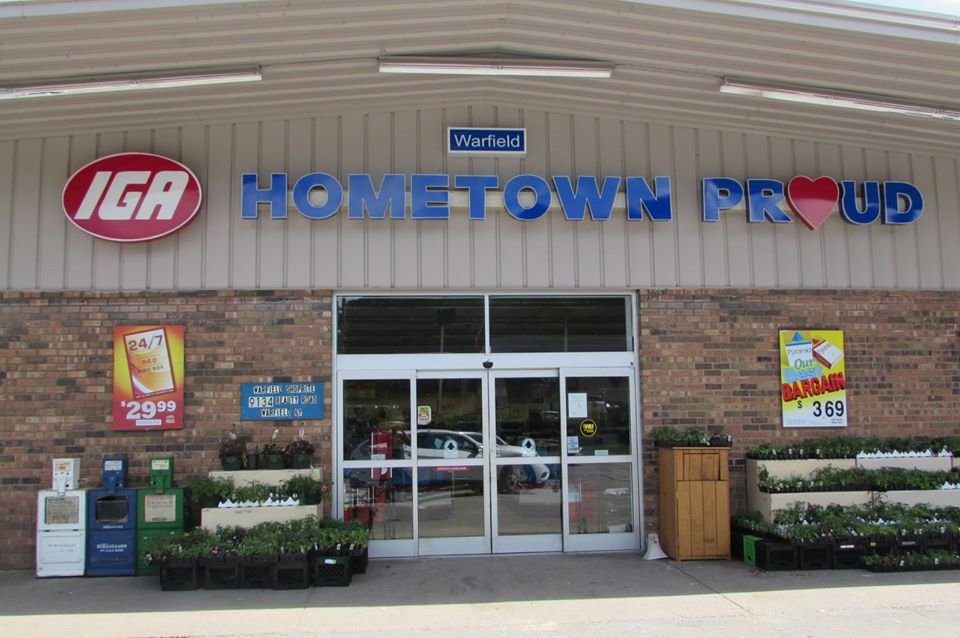 WARFIELD IGA Updated October 2024 9134 Beauty Rd, Warfield