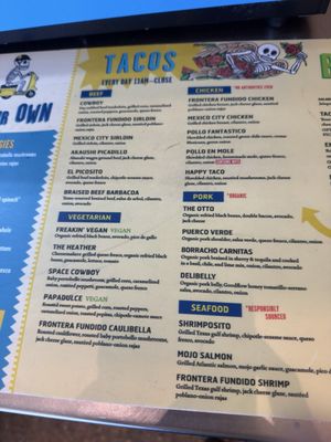Menu photo 1 Tacodeli Austin, TX Menu photo 1 Tacodeli Austin, TX