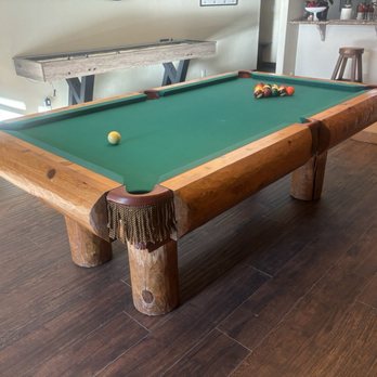 Pool Table Service - Finished pool table - Movers Near Me