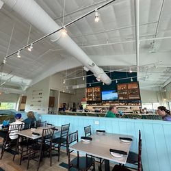 Palm & Paddle Grille - Upstairs dining area and bar