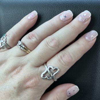 VIP Nails & Spa - Glitter ombré with dip powder - Nail Salons Near Me - Sulphur Springs, Texas VIP Nails & Spa - Glitter ombré with dip powder - Nail Salons Near Me - Sulphur Springs, Texas