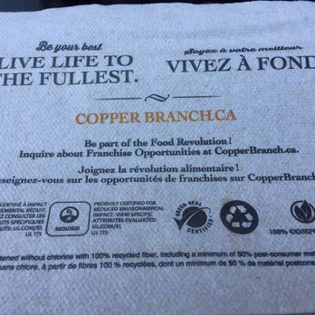 Copper Branch - They offer franchises if you're interested. - Vegan Near Me - Montreal, Quebec Copper Branch - They offer franchises if you're interested. - Vegan Near Me - Montreal, Quebec