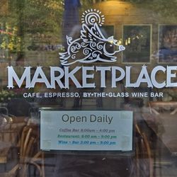 The Marketplace at Pleasant Beach - Their front door and logo