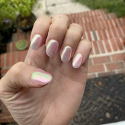 Lin Four Seasons Nail & Spa - Freshly done nails the day of
