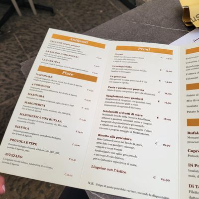 Menu photo 1 Bellillo Naples, NA