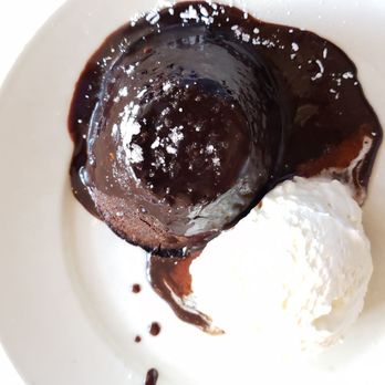 Antico Posto - Chocolate Budino with Whipped Cream - Italian Near Me - Oak Brook, Illinois Antico Posto - Chocolate Budino with Whipped Cream - Italian Near Me - Oak Brook, Illinois