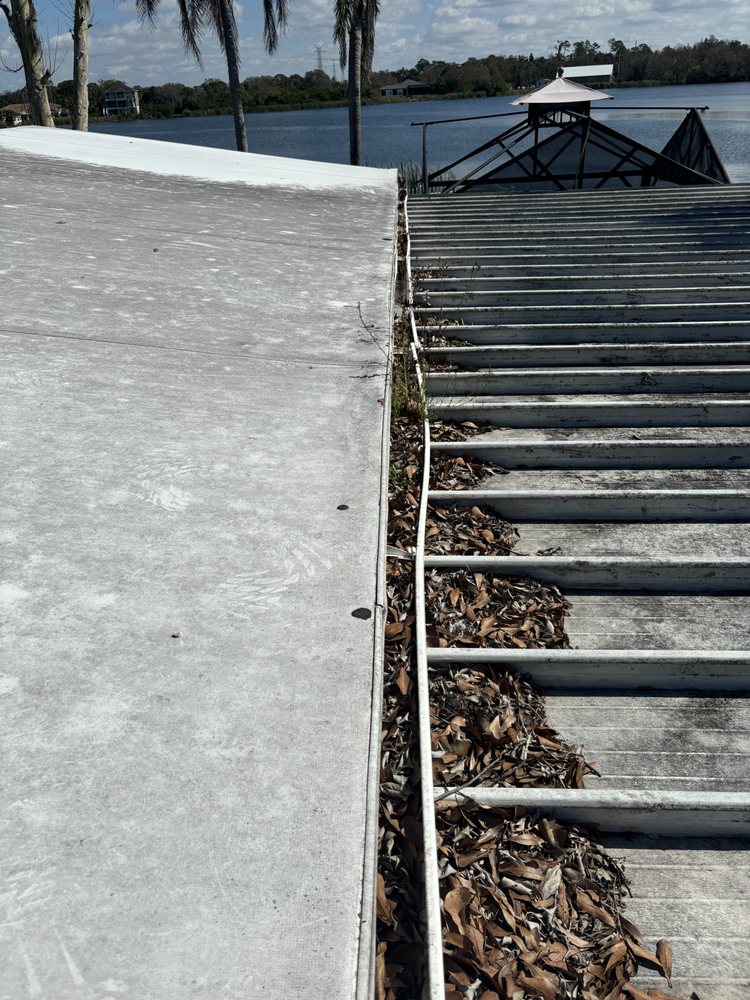 Slide of Gutter Be Clean