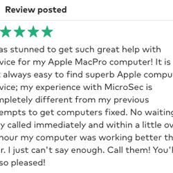 MicroSec® - Apple Macbook Pro troubleshooting!!!!