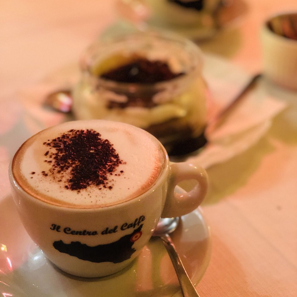 Cappuccino and Tiramisu!!