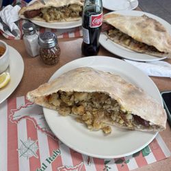 Alfonso's Pizzeria & Restaurant - Massive Italian hot dogs in fresh pizza bread