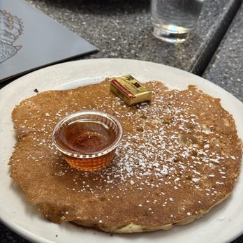 Roots Café - Pancake Special of the Day - this one was rice pudding - Cafes Near Me - East Millcreek, Utah