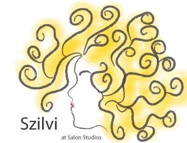 Szilvi at Salon Studios Logo