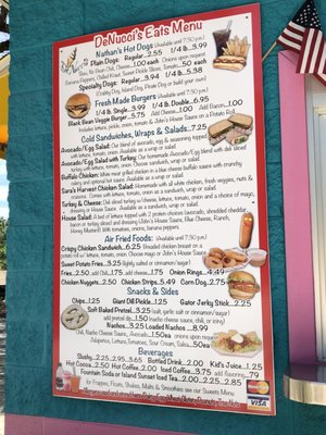Menu photo 5 DeNucci's Fernandina Beach, FL
