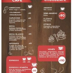 Café Único - Menu