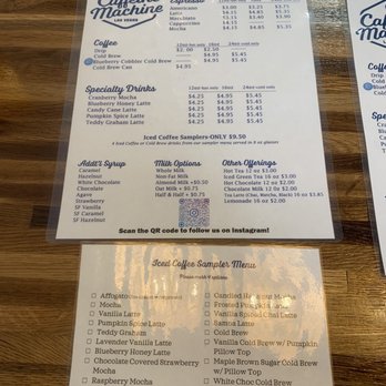 Caffeine Machine - Menus - Coffee & Tea Near Me - Las Vegas, Nevada Caffeine Machine - Menus - Coffee & Tea Near Me - Las Vegas, Nevada