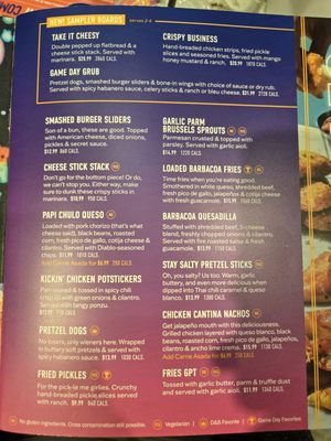 Menu photo 6 Dave & Buster's Northridge Northridge, CA Menu photo 6 Dave & Buster's Northridge Northridge, CA