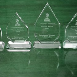 Renaissance Windows & Doors - Throughout our 20 years in business Renaissance has been the recipient of many awards applauding our unparalleled customer service.