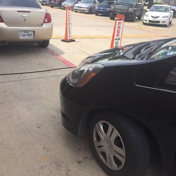 Discount Tire - Waiting in line for the free air pressure check - Tires Near Me - Dallas, Texas Discount Tire - Waiting in line for the free air pressure check - Tires Near Me - Dallas, Texas