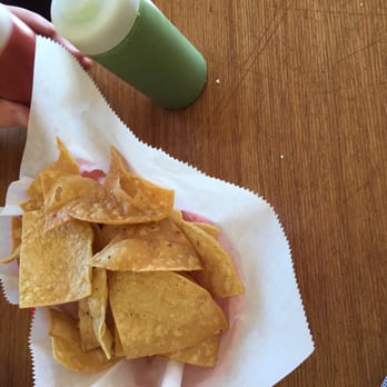 El Huarache - Taco chips with salsa - Mexican Near Me - Holland, Michigan