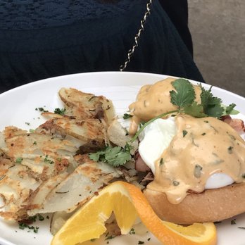 Plums Cafe - Eggs Benedicts - Breakfast & Brunch Near Me - Costa Mesa, California