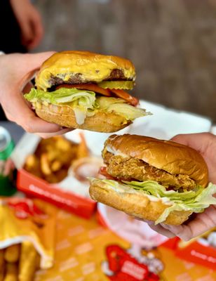Crispy Burger by null