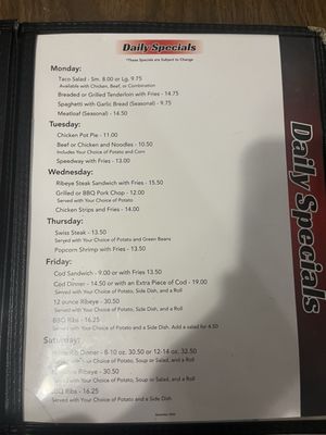 Menu photo 4 Fast Lanes & Pit Stop Restaurant Hoopeston, IL